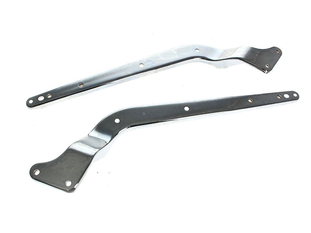 Rollies Speed Shop Rear Fender Struts – Chrome. Fits Heritage Softail 2000-2007