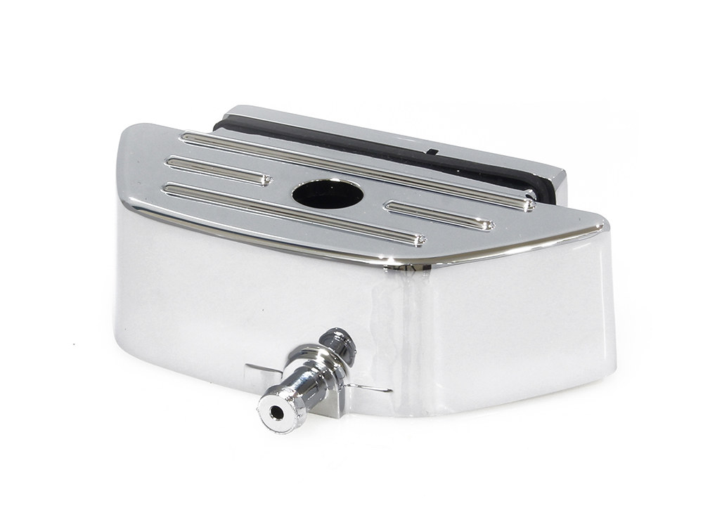 Rollies Speed Shop Rear Brake Master Cylinder Reservoir – Chrome. Fits FX Softail 1986-1999, FLST 1986 Only, Touring 1986-1994 & FXR 1986-1994