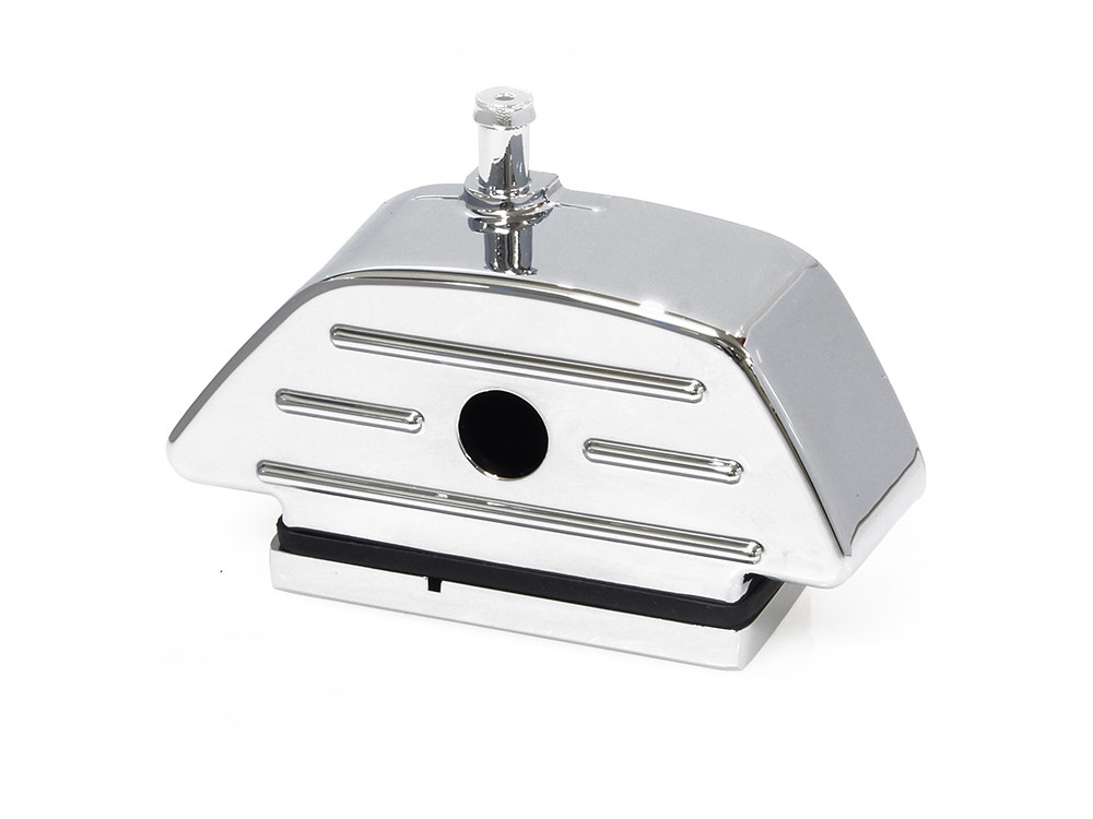 Rollies Speed Shop Rear Brake Master Cylinder Reservoir – Chrome. Fits FX Softail 1986-1999, FLST 1986 Only, Touring 1986-1994 & FXR 1986-1994