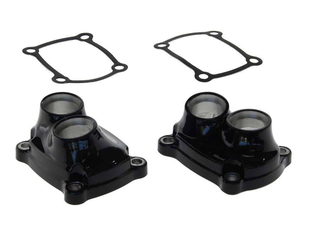 Rollies Speed Shop Tappet Covers – Gloss Black. Fits Milwaukee-Eight 2017up