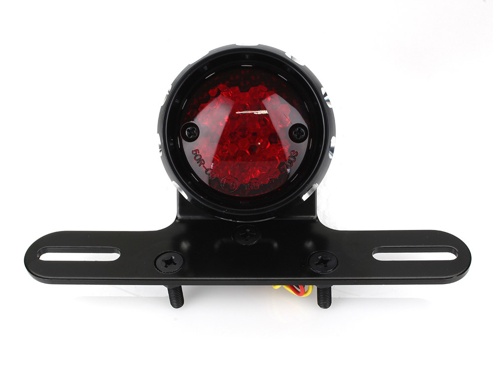 Rollies Speed Shop Retro Bobber LED Taillight – Black.