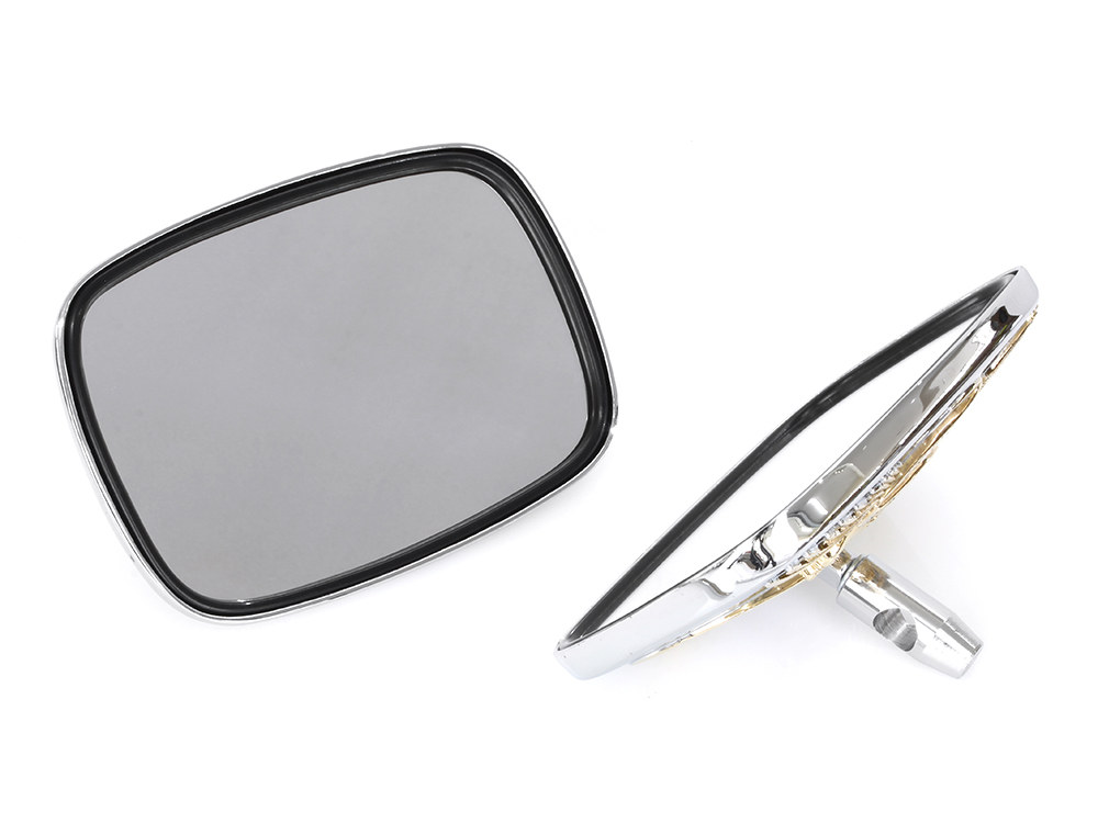 Mirror; LTR Chr & Gold (Pair)