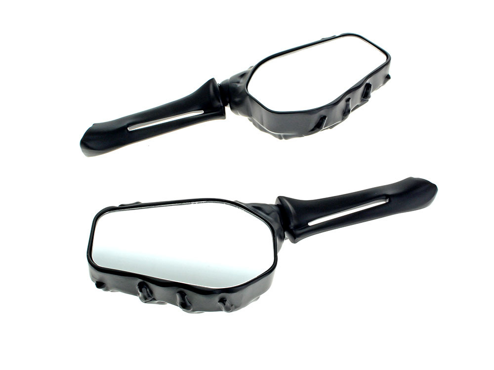 Mirror; Skeleton Hand Blk (Pair)