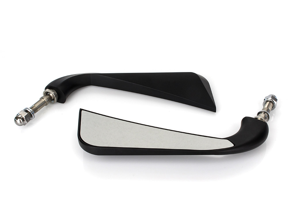 Rollies Speed Shop Slim Sickle / Avenger Mirrors – Black.