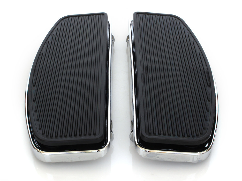 Rollies Speed Shop Traditional Shape Floorboards. Fits Touring 1980up, FL Softail 1986-2017 & Dyna Switchback 2012-2016