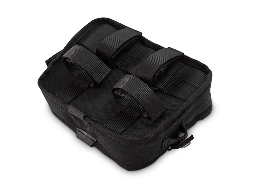 Burly Brand Handlebar Bag – Black Cordura.