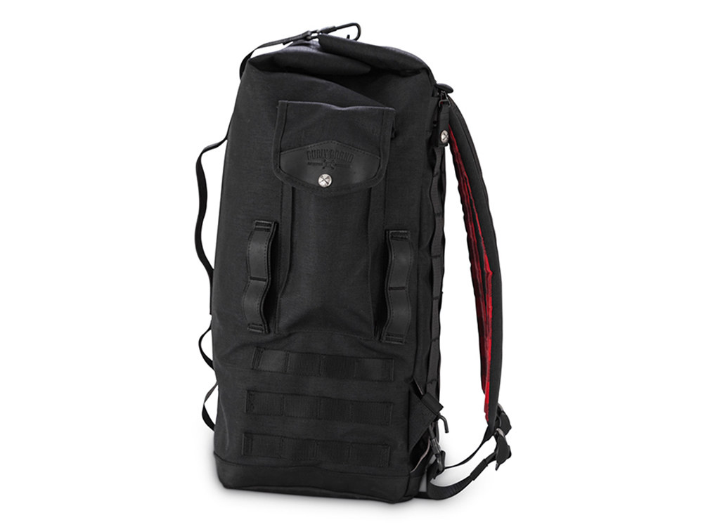 Burly Brand Sissy Bar Backpack – Black.