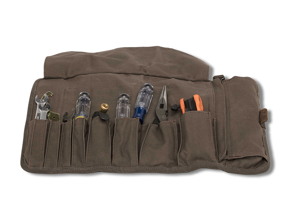 Bag; Tool Roll, Dark Oak