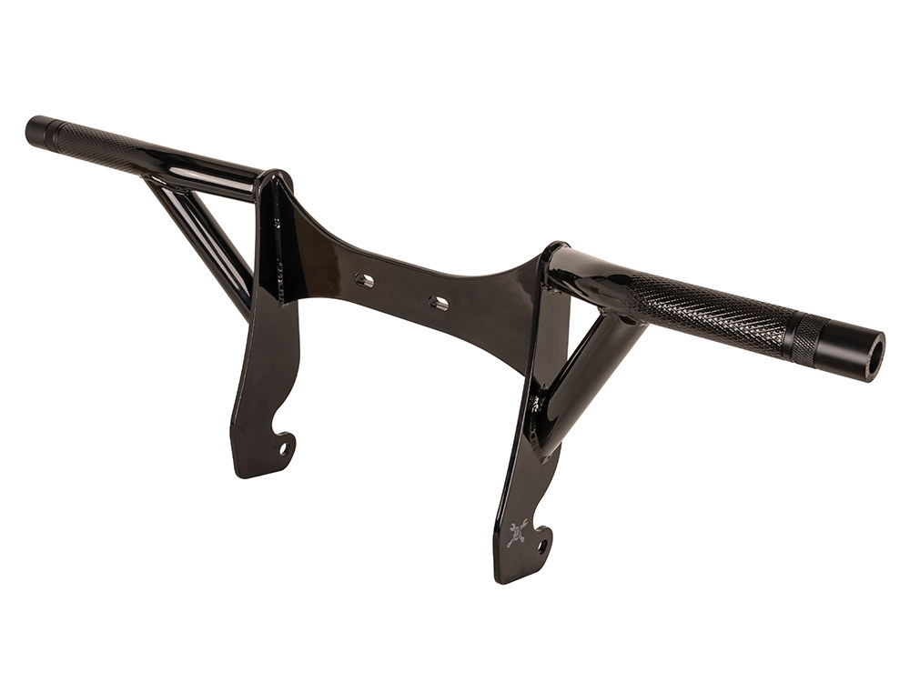 Burly Brand Front & Rear Brawler Crash Bar Kit – Black. Fits Touring 2014-2023