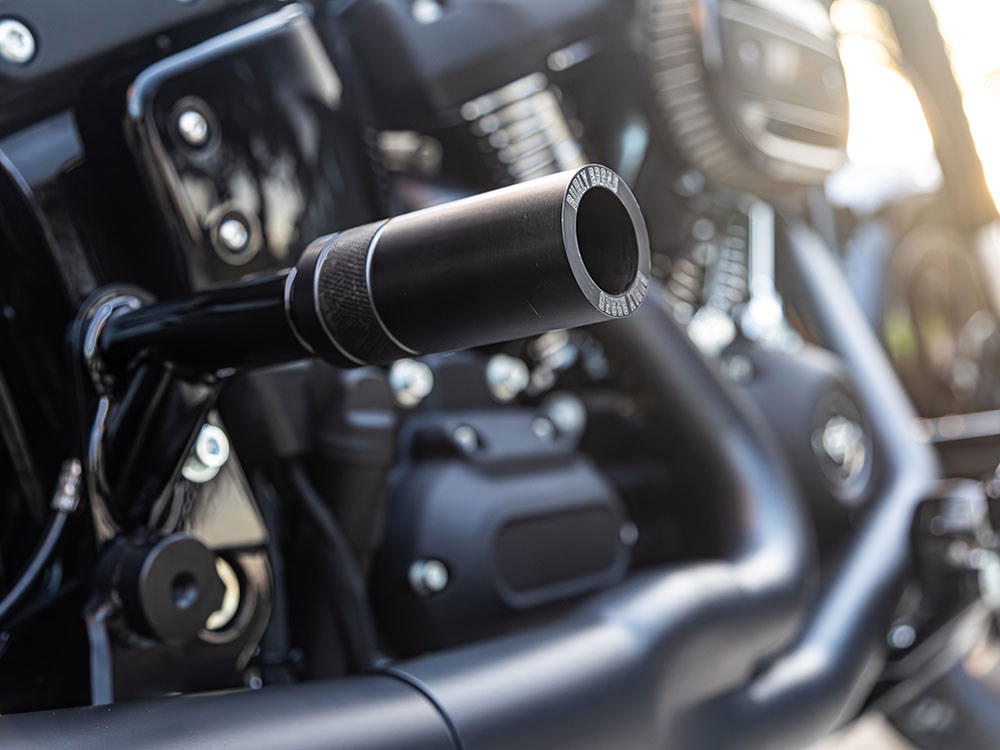 Burly Brand Rear Brawler Crash Bar Kit – Black. Fits Softail 2018up