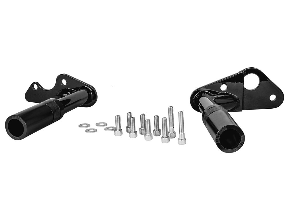 Burly Brand Rear Brawler Crash Bar Kit – Black. Fits Softail 2018up