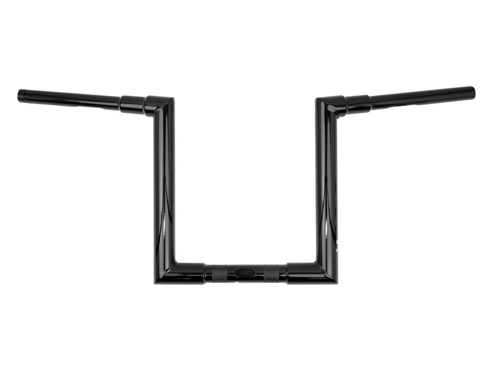 Burly Brand 12in. x 1-1/2in. Jason Handlebar – Gloss Black. Fits Road Glide 2015-2023