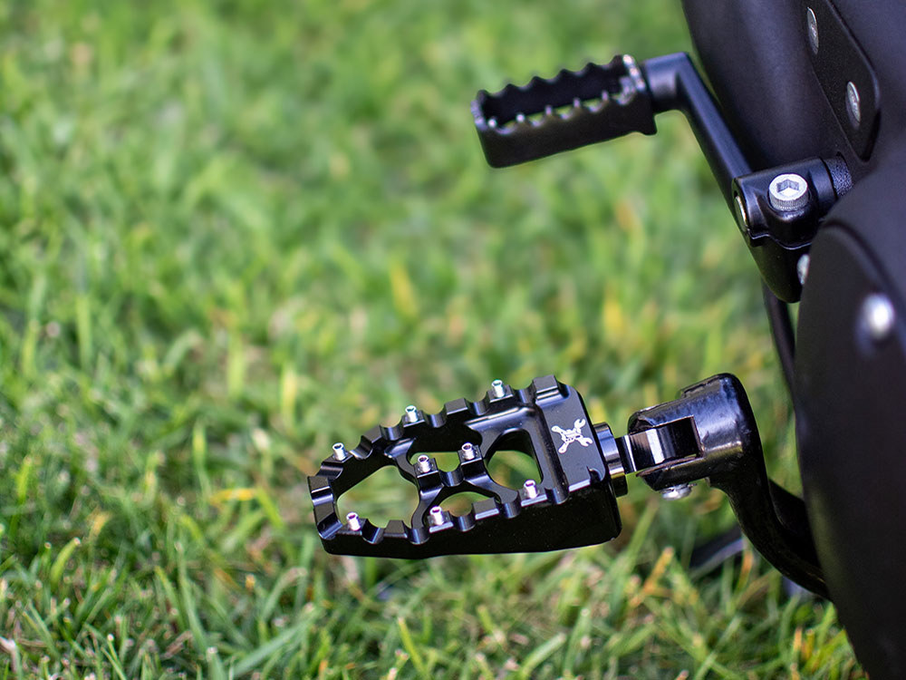 Footpegs; MX Evolution Blk