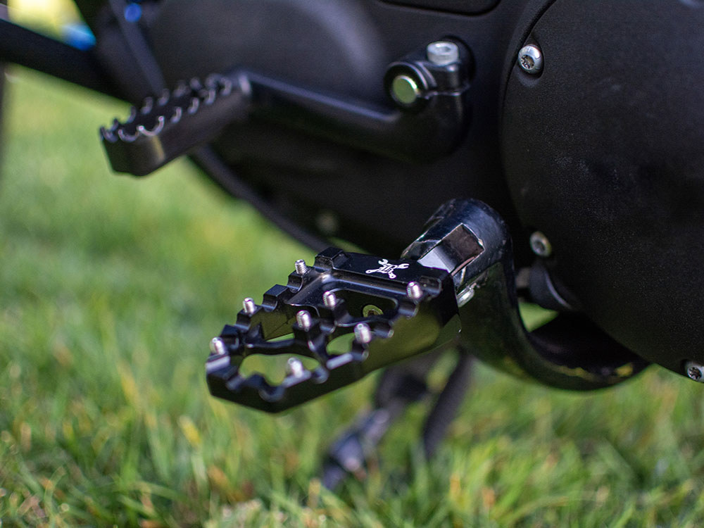 Footpegs; MX Evolution Blk