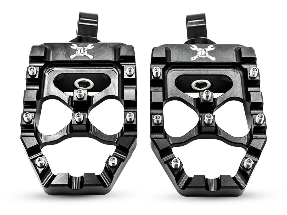 Burly Brand MX Evolution Footpegs – Black