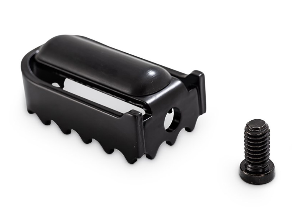 Burly Brand MX Style Shift Peg – Black. Fits H-D.