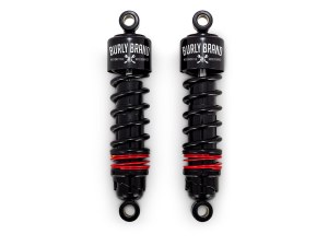 Burly Brand 10-1/2in. Slammer Plus Rear Shock Absorbers – Black. Fits Sportster 2004-2021 Burly Brand 10-1/2in. Slammer Plus Rear Shock Absorbers – Black. Fits Sportster 2004-2021