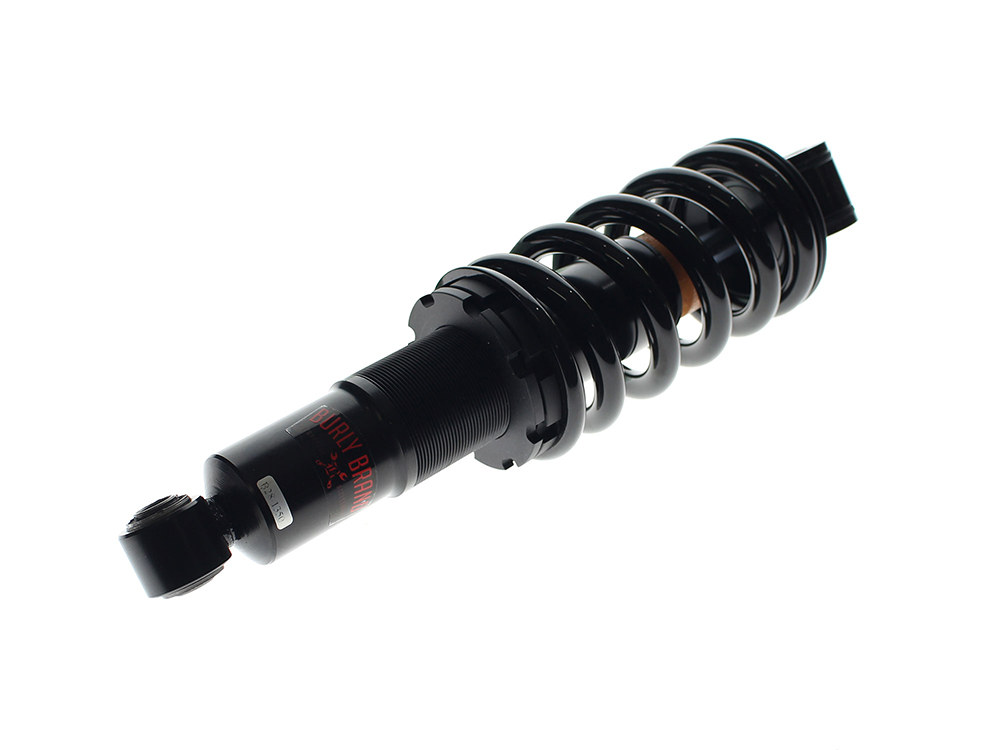 Burly Brand 13.5in. Standard Spring Rate ‘Stiletto’ Rear Shock Absorber – Black. Fits Softail 2018up.