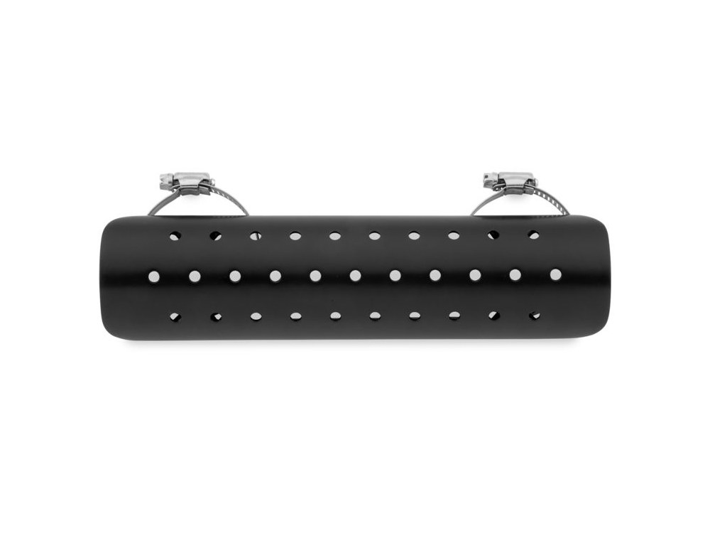 TUCKER 7in. Universal Exhaust Heatshield – Black