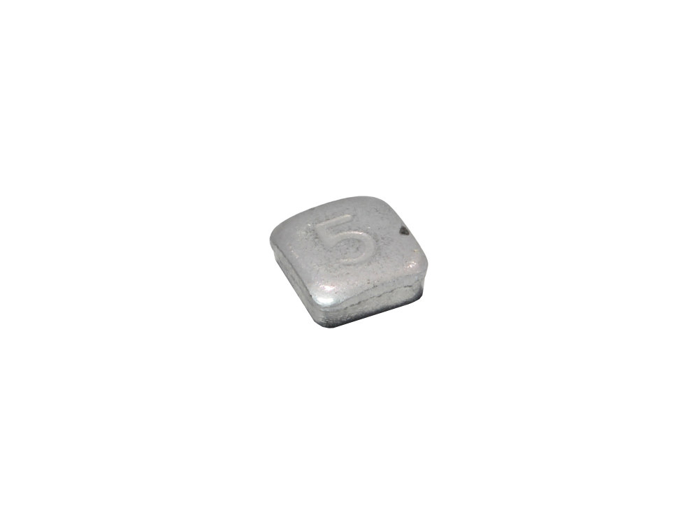 Wheel Weight; 5gm Silver