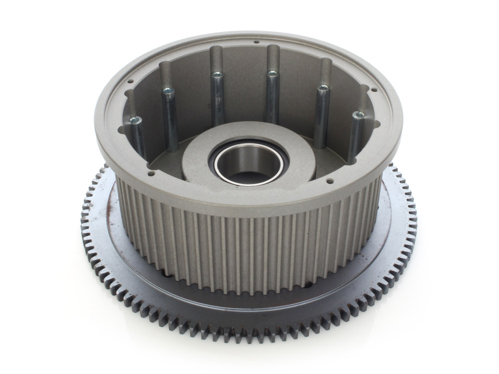 Belt Drives Ltd Clutch Basket, 2-3/4in. Wide Belt with 69 Tooth Ring Gear. Fits Twin Cam 2007-2017 with 2-3/4in. Open Belt Drives.