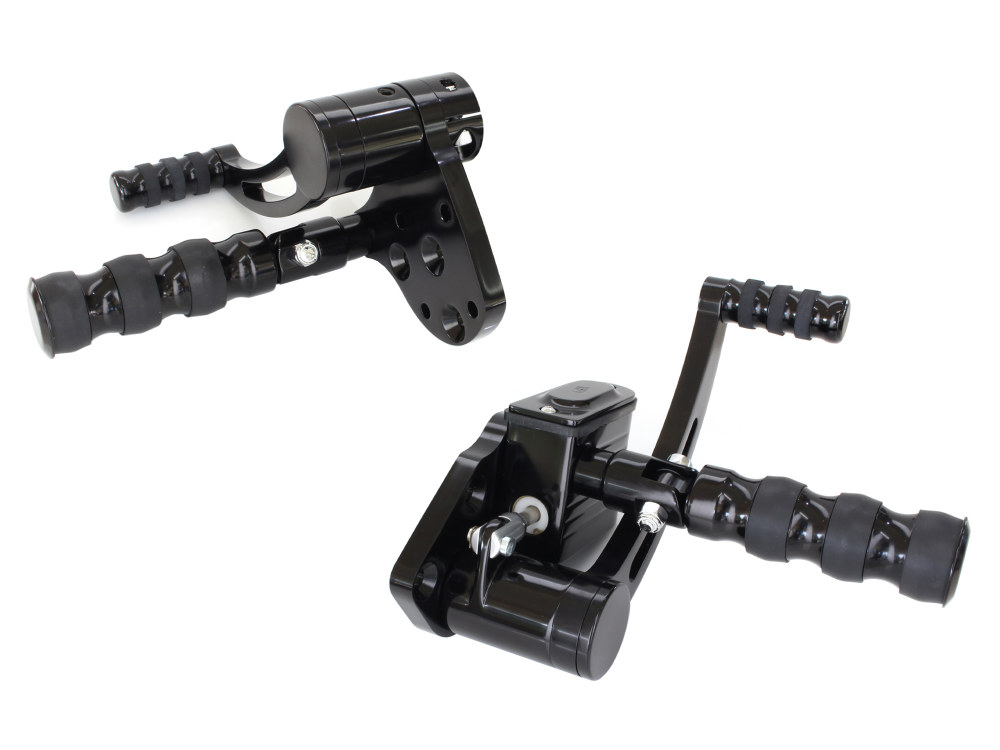 Belt Drives Ltd Standard Length Forward Controls – Black. Fits Softail 1984-1999 & 4Spd Big Twins 1936-1986