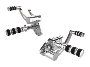 Belt Drives Ltd Standard Length Forward Controls – Polished. Fits Softail 1984-1999 & 4Spd Big Twins 1936-1986 Belt Drives Ltd Standard Length Forward Controls – Polished. Fits Softail 1984-1999 & 4Spd Big Twins 1936-1986