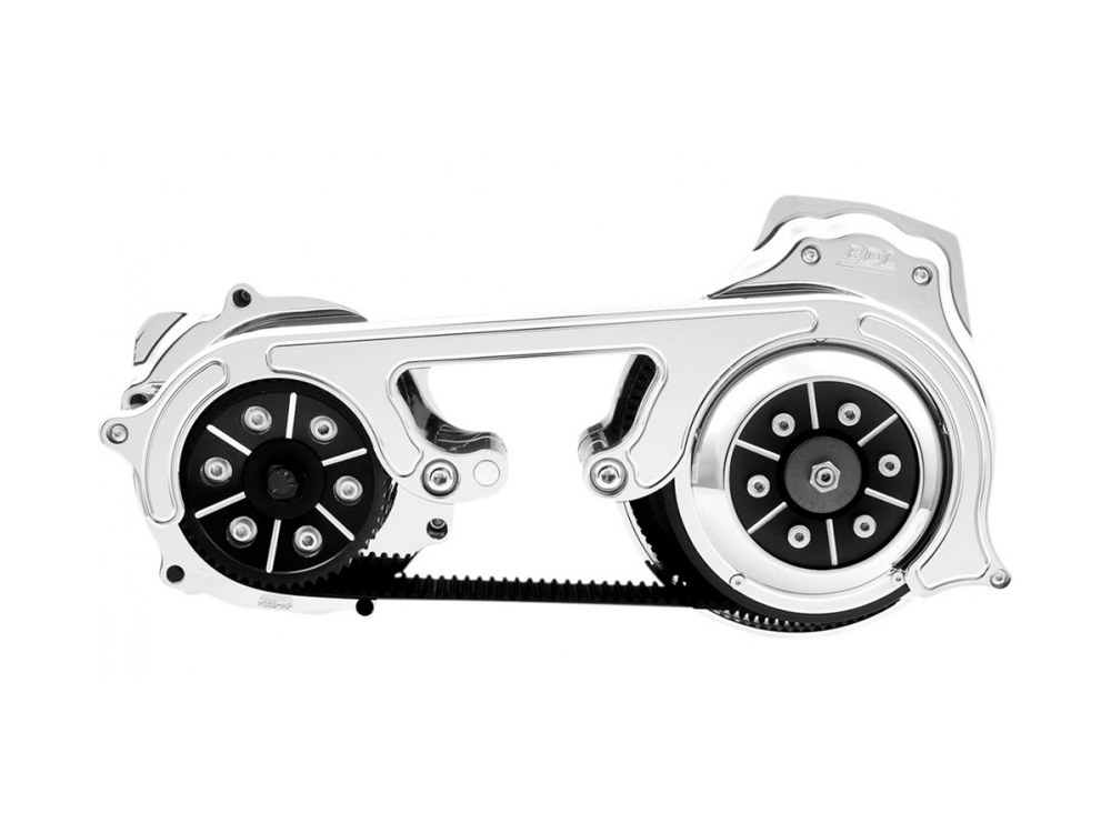 Belt Drives Ltd 2in. Open Primary Belt Drive Kit – Chrome. Fits Fat Boy & Breakout 2018up.