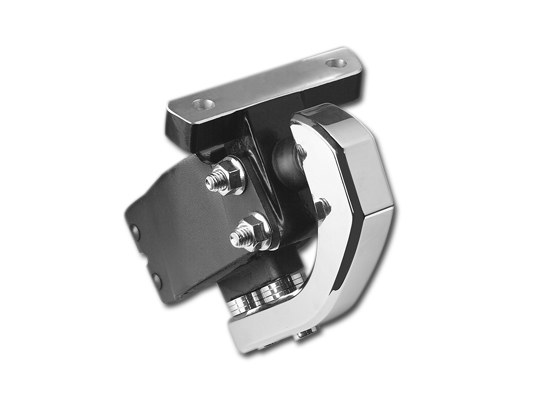 Belt Drives Ltd Billet Front Motor Mount Stabilizer – Chrome. Fits Dyna 1991-2017.