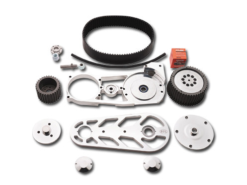 Belt Drives Ltd 3-3/8in. Top Fuel Open Primary Belt Drive Kit with Bearing Support. Fits Softail 1990-2006.