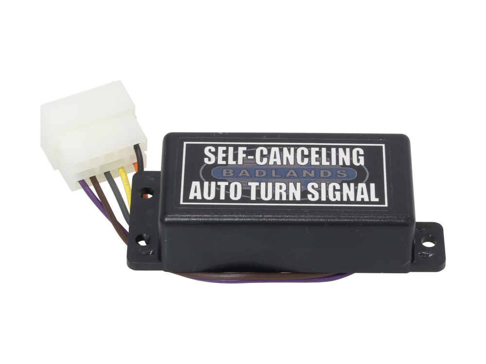 Badlands Plug-n-Play ATS Self Cancelling Turn Signal Module. Fits Touring 1987-1993, FX 1990-1993 & Sportster 1992-1993.