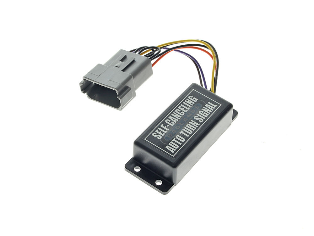 Badlands Hard Wired Self Cancelling Turn Signal Module. Fits Most Pre 1990 Models