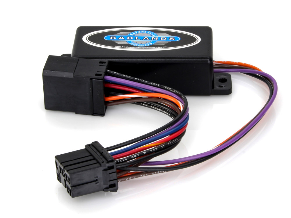Badlands Plug-n-Play Load Equalizer with 8 Pin Plug. Fits Big Twin 1997-2013, Sportster 1999-2003 & Touring 1996-2013.