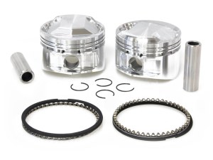 CP Carrillo PISTONS Std Pistons with 10.5:1 Compression Ratio. Fits Big Twin 1984-1999 with Evo Engine. CP Carrillo PISTONS Std Pistons with 10.5:1 Compression Ratio. Fits Big Twin 1984-1999 with Evo Engine.