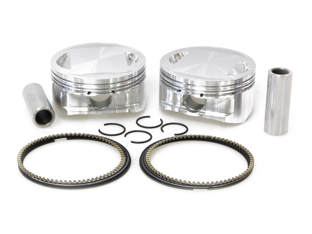CP Carrillo PISTONS +.010in. Pistons with 10.25:1 Compression Ratio. Fits Big Twin 2007-2017 with 103ci & Big Bore 96ci to 103ci Twin Cam Engine.