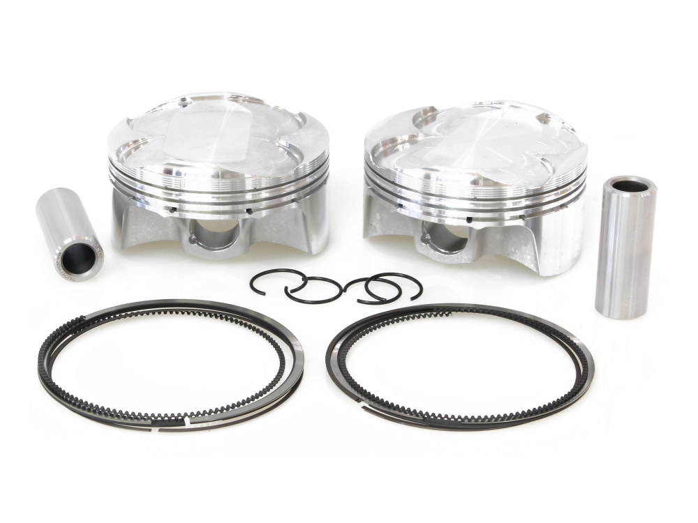CP Carrillo PISTONS Std Pistons with 14.0:1 Compression Ratio. Fits V-Rod 2002-2007 Stock Bore/Stock Stroke.