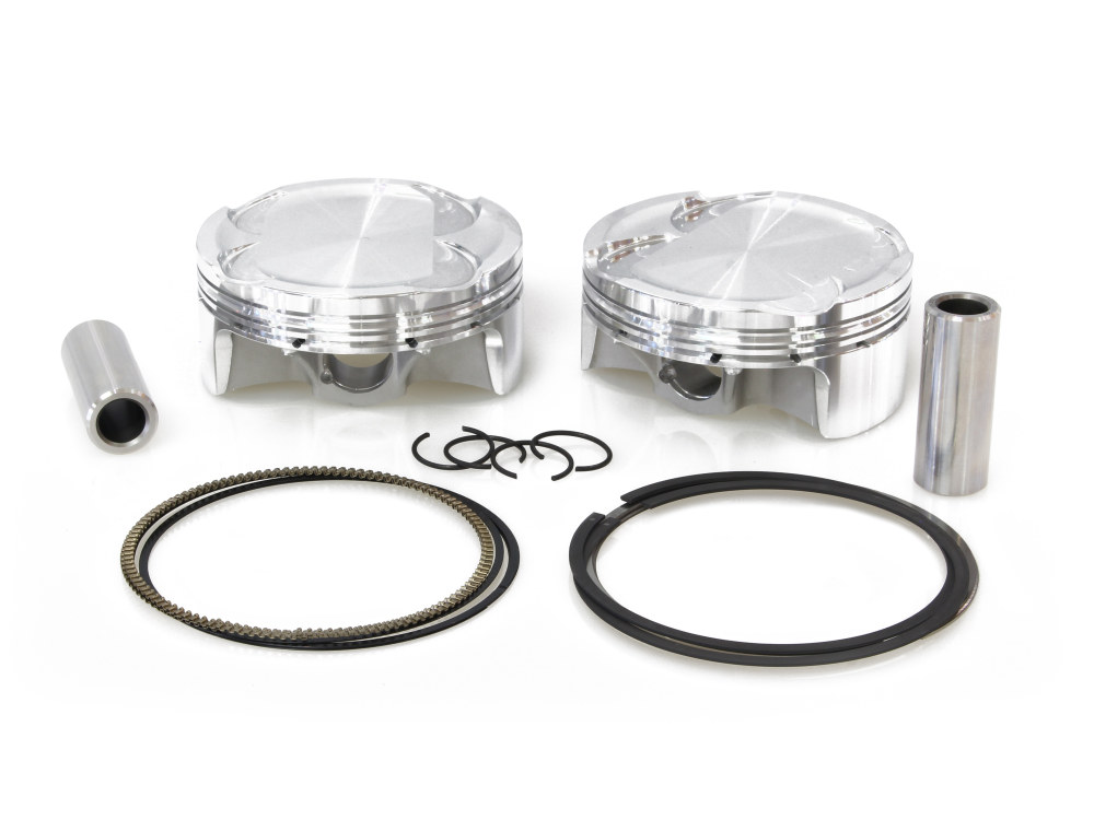 CP Carrillo PISTONS Std Pistons with 14.0:1 Compression Ratio. Fits V-Rod 2008-2017 Stock Bore/Stock Stroke.
