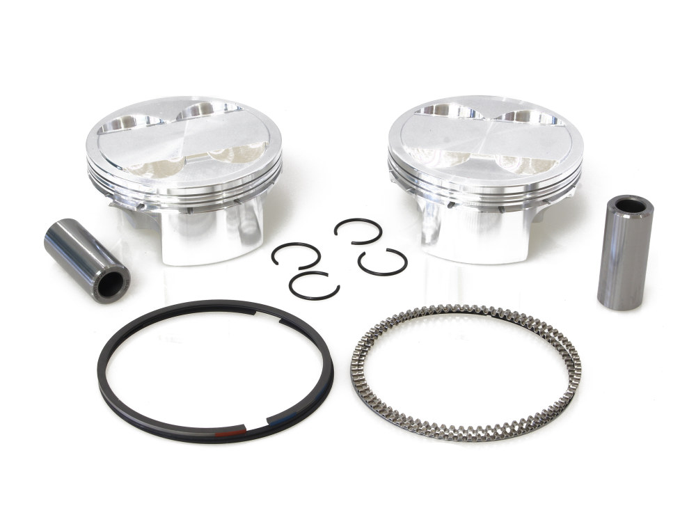 CP Carrillo PISTONS Std Pistons with 12.0:1 Compression Ratio. Fits Milwaukee-Eight 2017up with Screamin Eagle 131ci Engine.