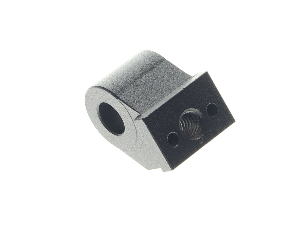 Custom Dynamics Headlight Mount Block for Custom Dynamics Headlight Housing – Black. Fits Softail Standard, Street Bob & Low Rider 2018up