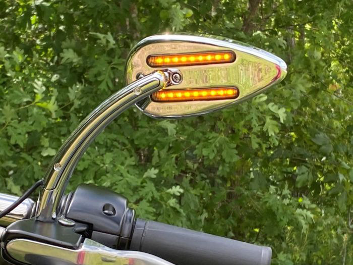 Custom Dynamics Dynamic LED Mirrors Run/Brake/Turn – Chrome.