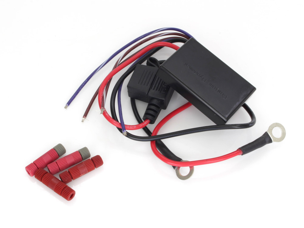 Custom Dynamics Hard Wired Self Cancelling Turn Signal Module. Fits Most Pre 1990 Models