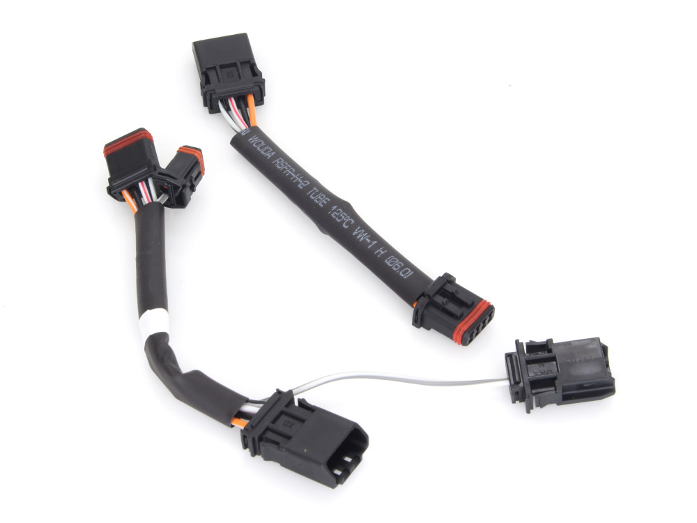 Custom Dynamics Handlebar Wiring Harness 4in. Extention Kit. Fits Softail 2011up, Touring 2014up, Sportster 2014-2021 & Dyna 2012-2017.