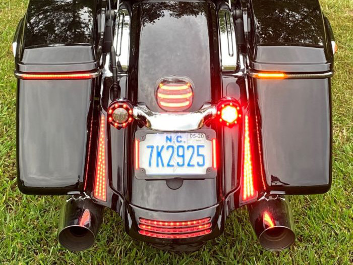 S/Bag Lights; LED Low Profile Bagz