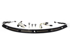 Custom Dynamics LED DRL Windshield Trim with Sequential Amber Turn, White Run & Smoke Lens – Black. Fits Touring 2014-2023 Custom Dynamics LED DRL Windshield Trim with Sequential Amber Turn, White Run & Smoke Lens – Black. Fits Touring 2014-2023