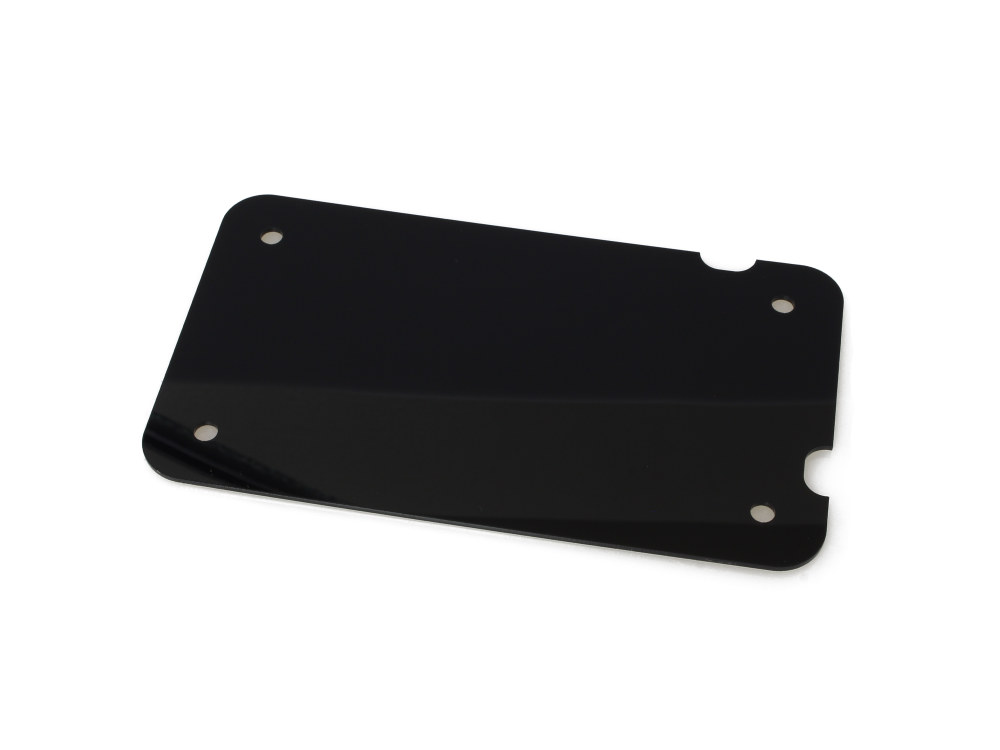 N/Plate Backing Plate; Flat Blk