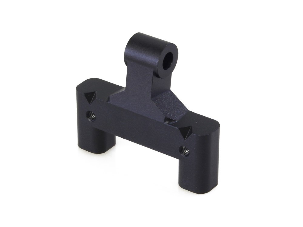 Custom Dynamics Headlight Mount Block for Custom Dynamics Headlight Housing – Black. Fits Low Rider S 2020up