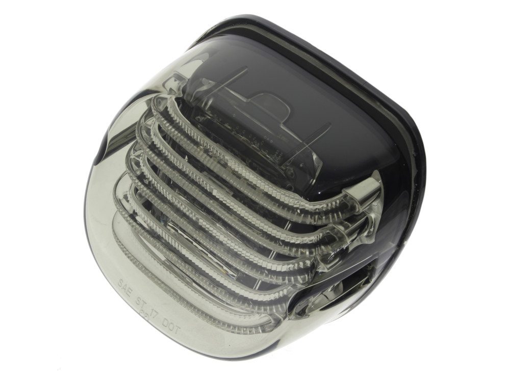 Custom Dynamics ProBEAM Low Profile LED Tailight. Smoke Lens & without Number Plate Window. Fits Most 1999up Models