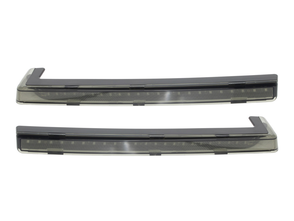 Custom Dynamics ProBeam LED Tour Pak Arms. Red Run/Turn/Brake with Smoke Lens. Fits Touring 2014up.