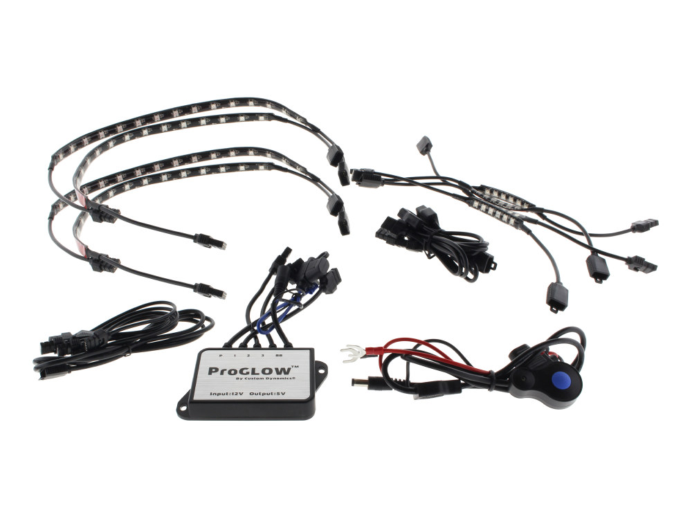 Custom Dynamics ProGlow Bluetooth Engine & Ground Effects Accent Light Kit