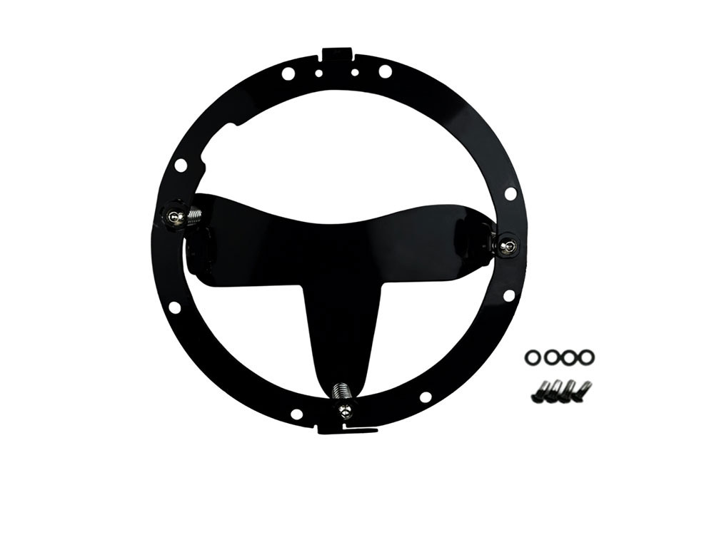 Custom Dynamics Shark Demon LED Headlight Kit – Black. Fits most Touring models with Batwing Fairings 1994-2024